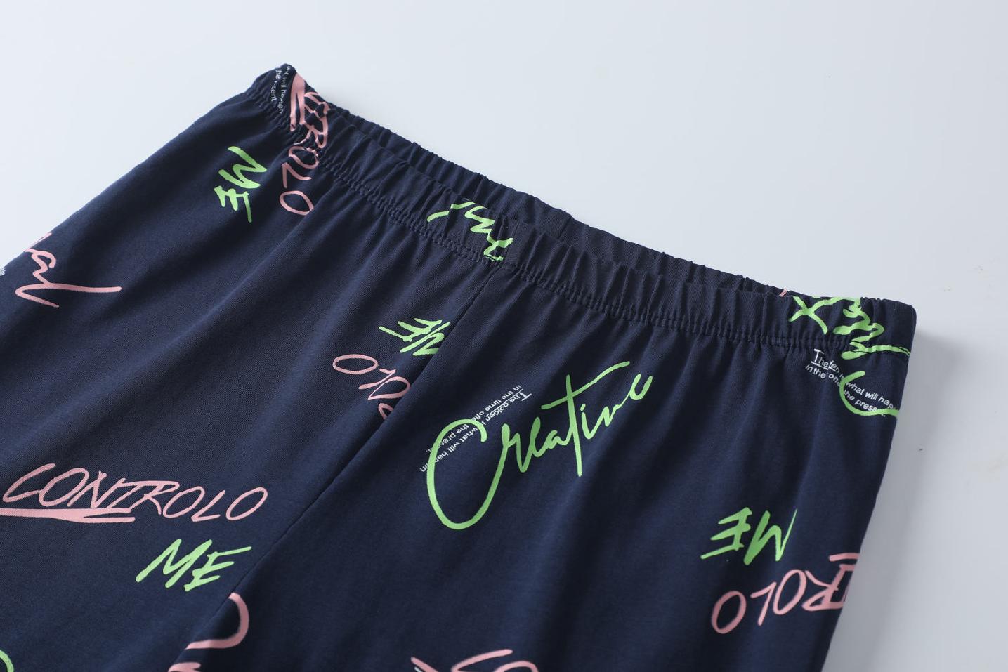 Dívčí legíny Kugo SL3557 tmavě modré